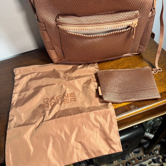 Dagne Dover  back pack large air mesh Rose - Picture 8 of 10